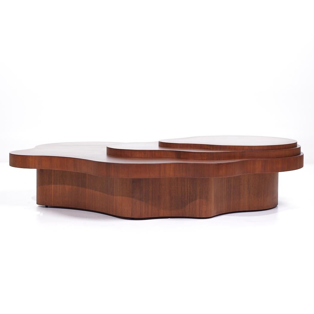 Late 20th Century Robsjohn-Gibbings for Widdicomb Mid Century Mesa Coffee Table For Sale