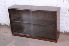 Robsjohn-Gibbings for Widdicomb Mid-Century Modern Glass Front Bookcase, 1954
