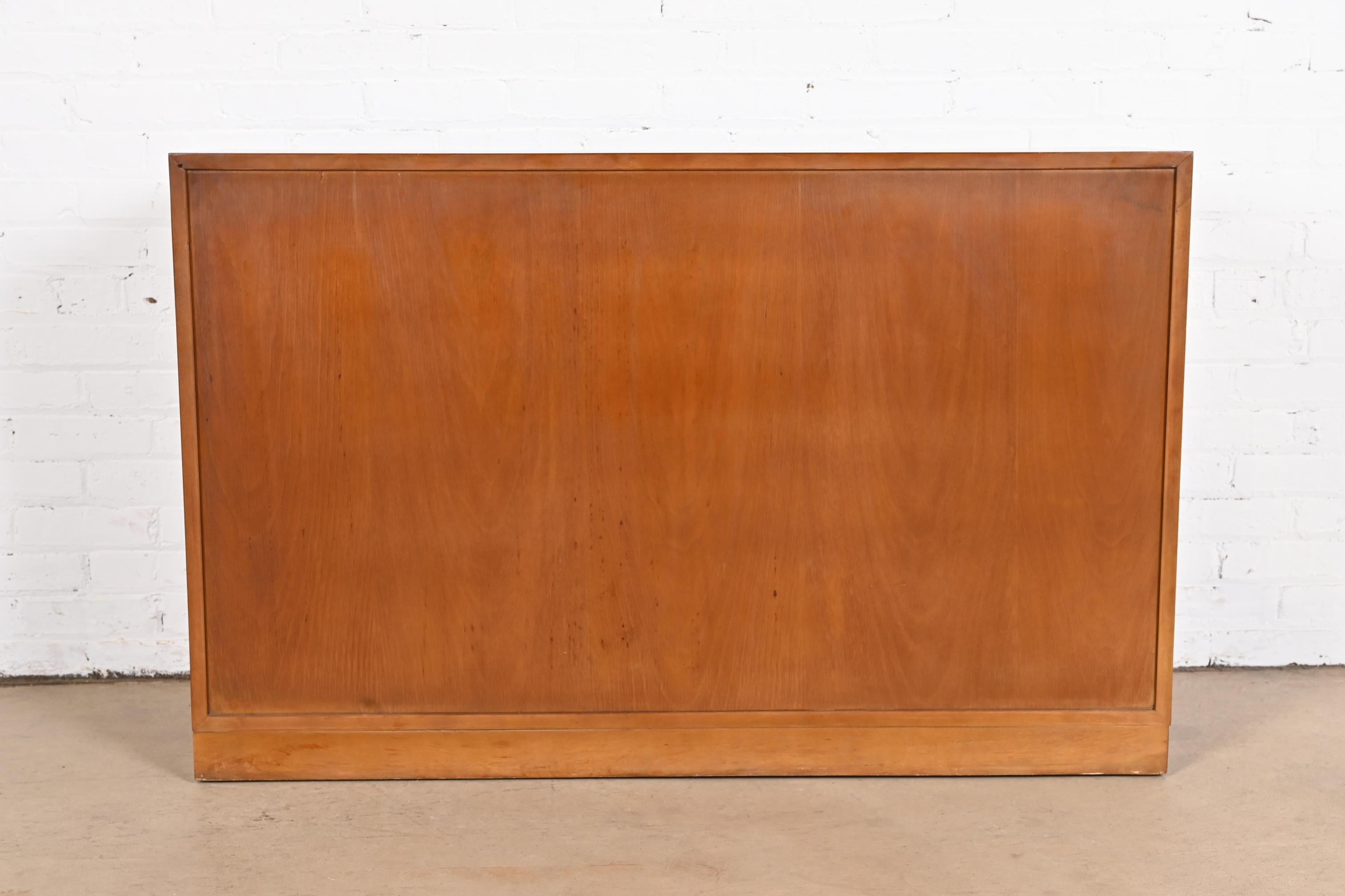 Robsjohn-Gibbings for Widdicomb Mid-Century Modern Walnut Bookcase, 1950 5