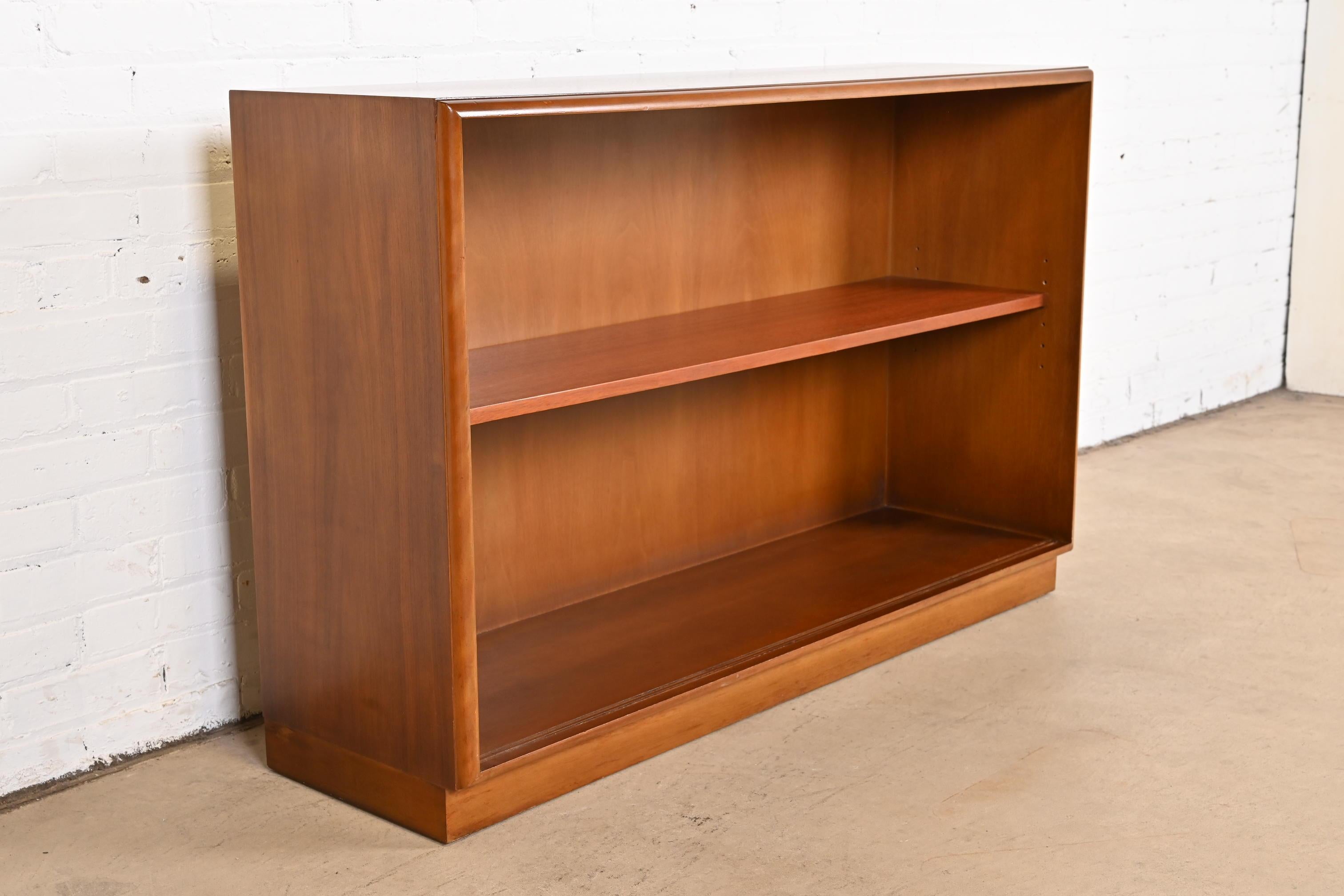 Robsjohn-Gibbings for Widdicomb Mid-Century Modern Walnut Bookcase, 1950 2