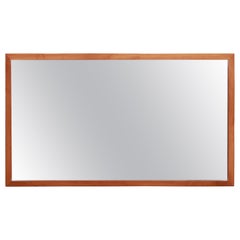 Robsjohn-Gibbings for Widdicomb Mid-Century Modern Walnut Framed Wall Mirror