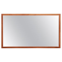 Robsjohn-Gibbings for Widdicomb Mid-Century Modern Walnut Framed Wall Mirror