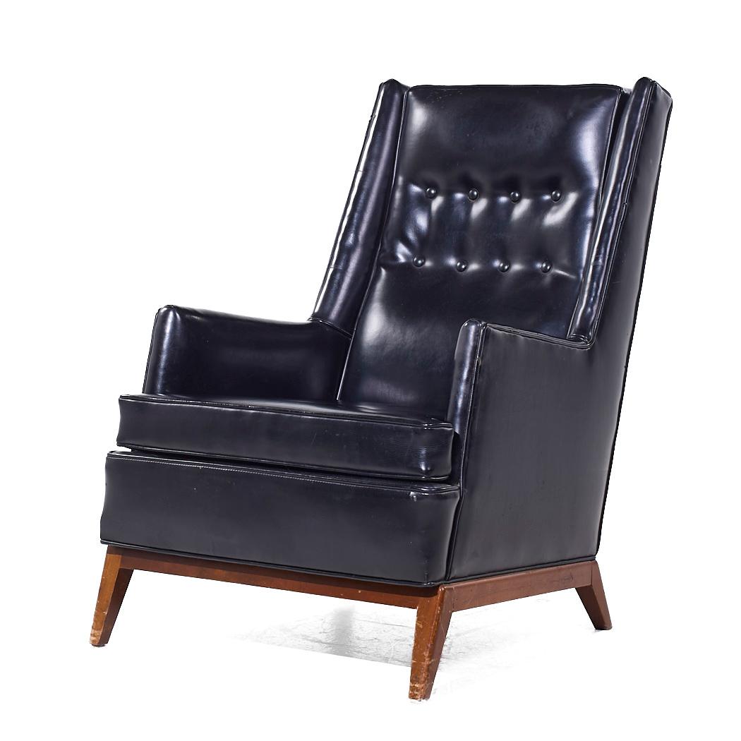 Robsjohn Gibbings für Widdicomb Mid Century Nussbaum Hochlehner Sessel (Moderne der Mitte des Jahrhunderts) im Angebot