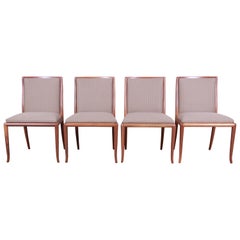 Robsjohn-Gibbings for Widdicomb Saber Leg Dining Chairs, Set of Four