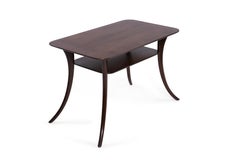 T.H. Robsjohn Gibbings Widdicomb Saber Leg Side Tables in Mahogany