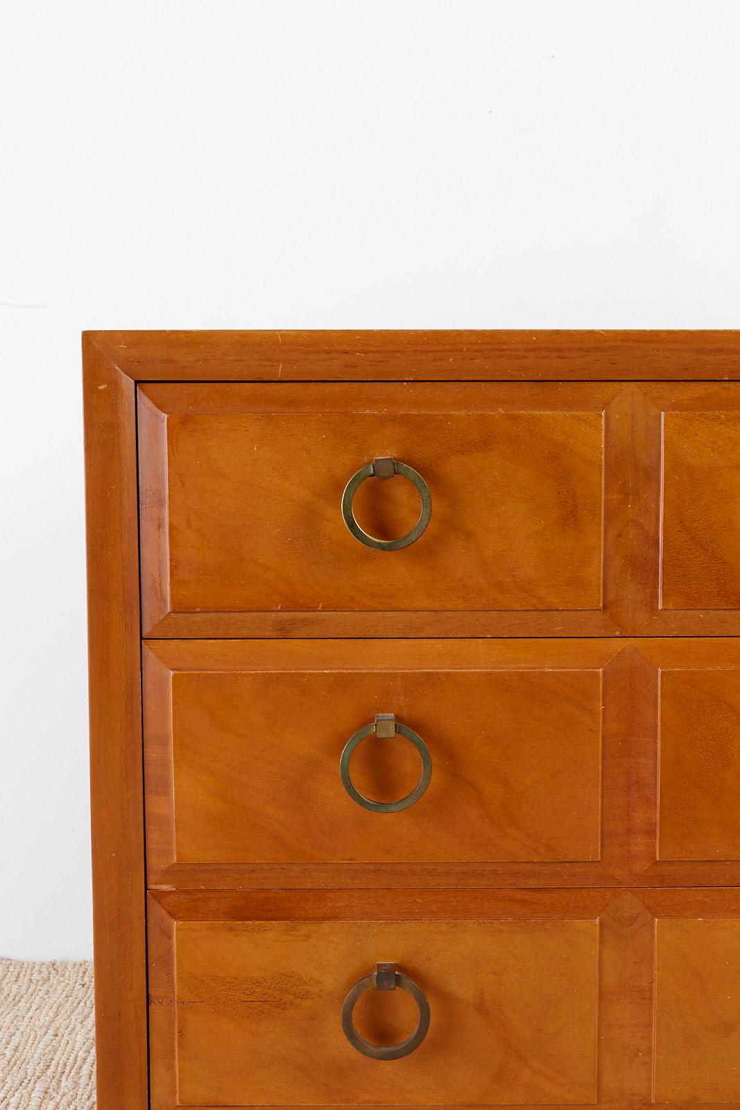 Hand-Crafted Robsjohn-Gibbings for Widdicomb Three-Drawer Chest