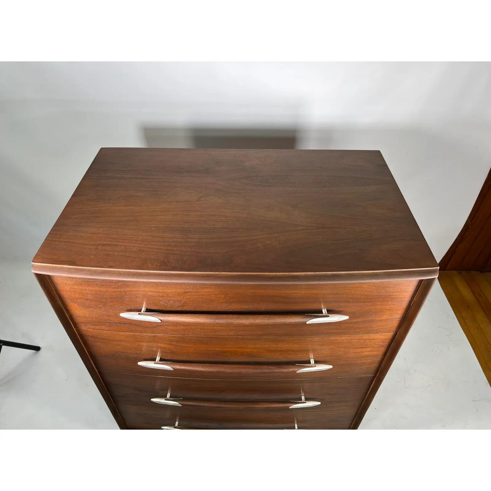 American Robsjohn-Gibbings for Widdicomb Walnut Dresser