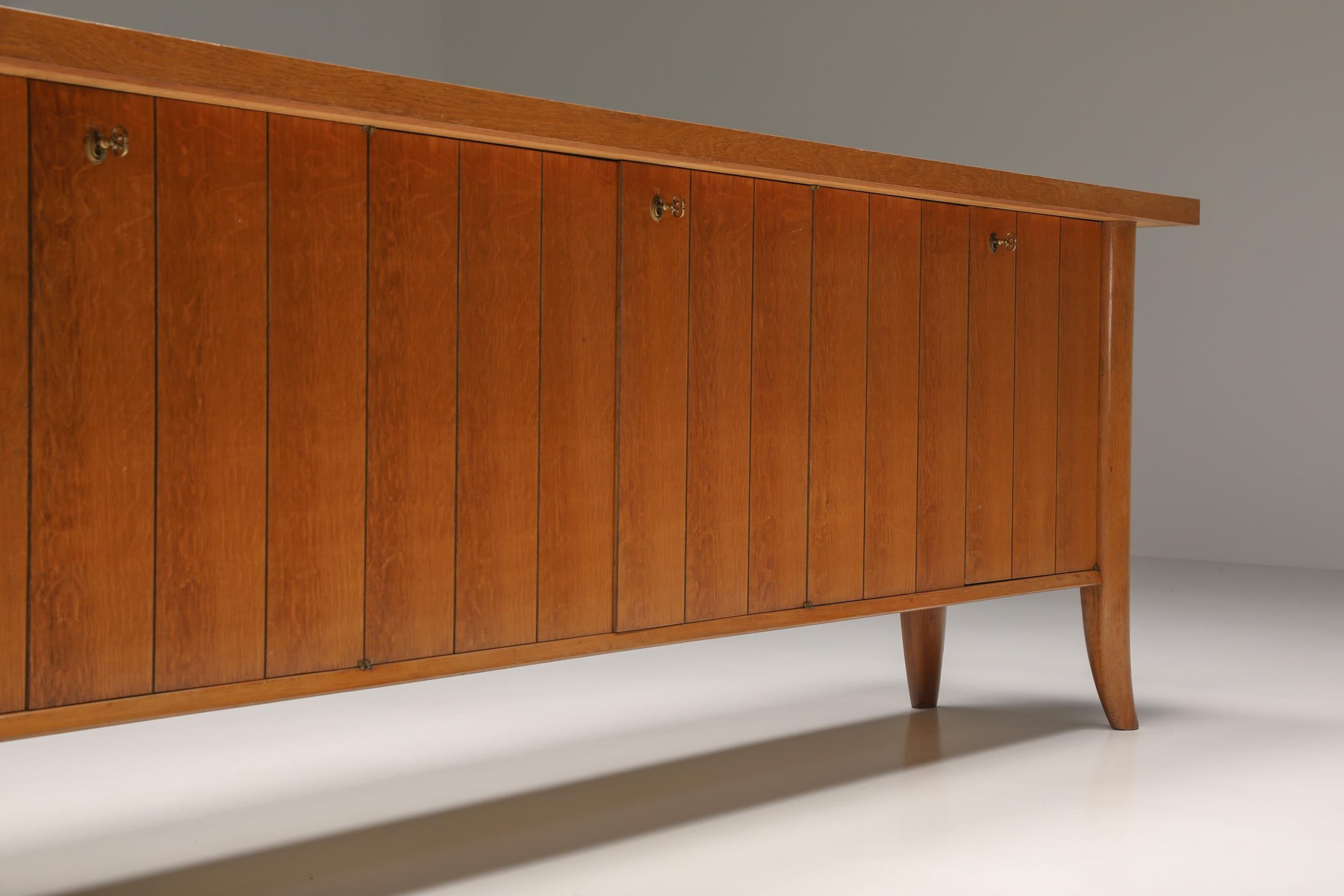 Robsjohn Gibbings Japanese Oak Credenza / Sideboard, George Nakashima, 1960's 2