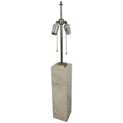 Robsjohn-Gibbings Marble Table Lamp by Hansen Lighting