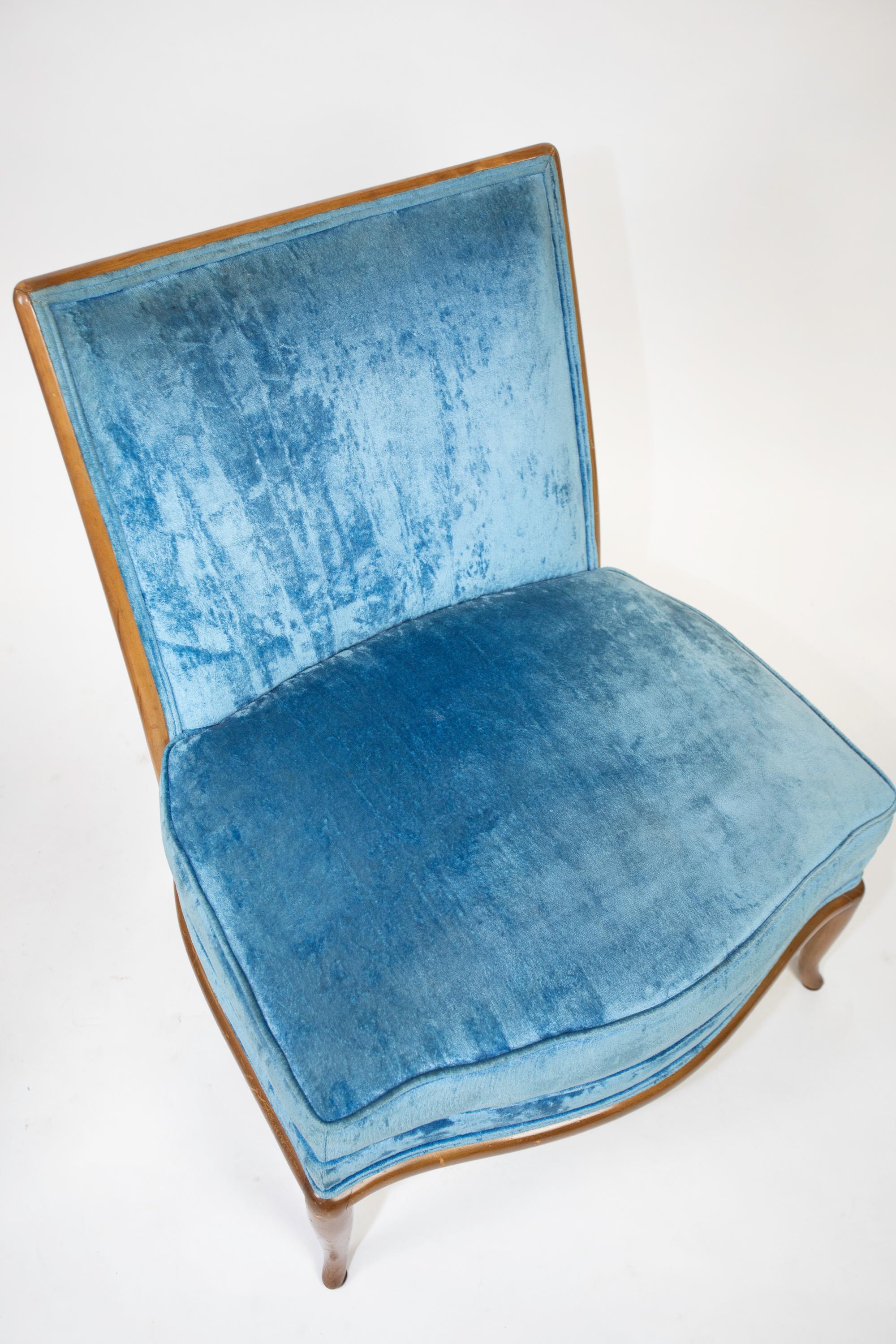 Robsjohn, Gibbings Slipper Chairs For Sale 2
