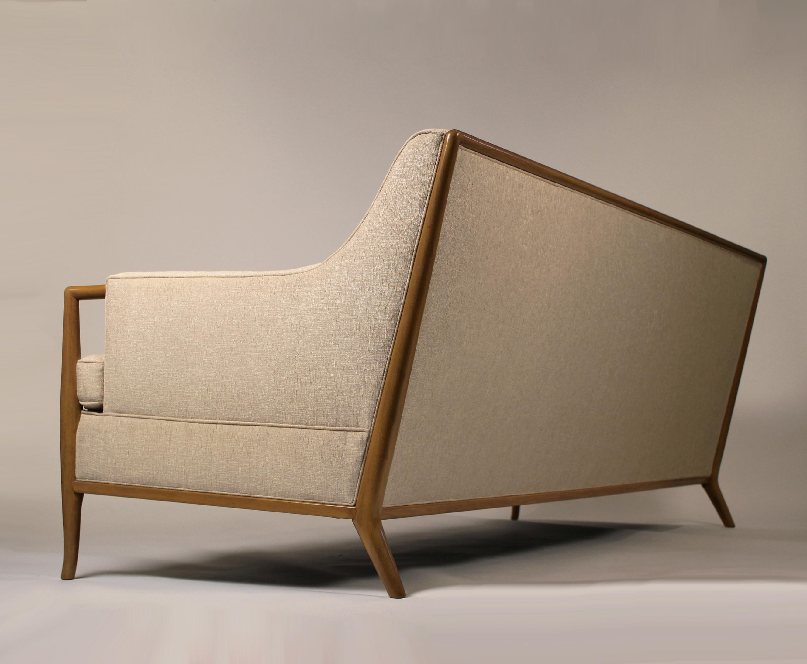 American Beautiful Sofa designed by T.H. Robsjohn Gibbings for Widdicomb