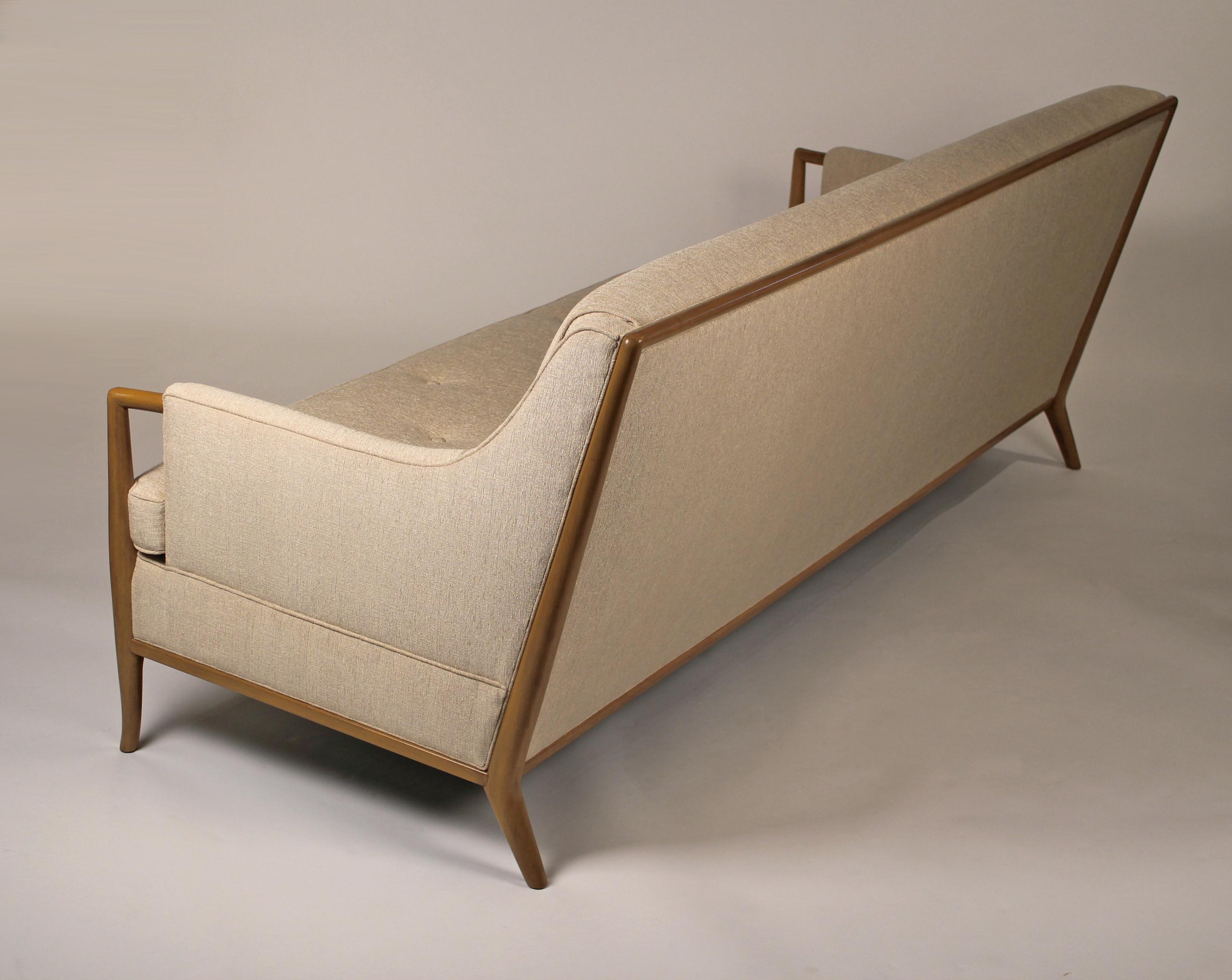 Beautiful Sofa designed by T.H. Robsjohn Gibbings for Widdicomb In Excellent Condition In Dallas, TX