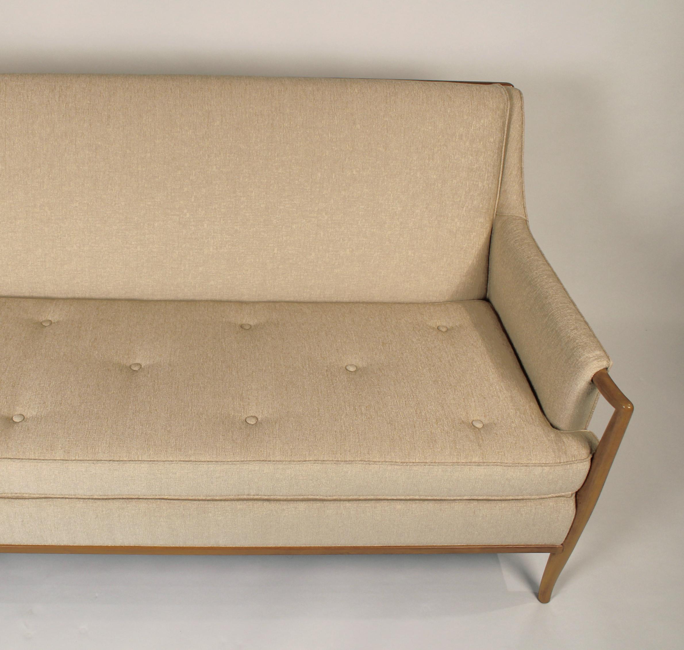 Mid-20th Century Beautiful Sofa designed by T.H. Robsjohn Gibbings for Widdicomb