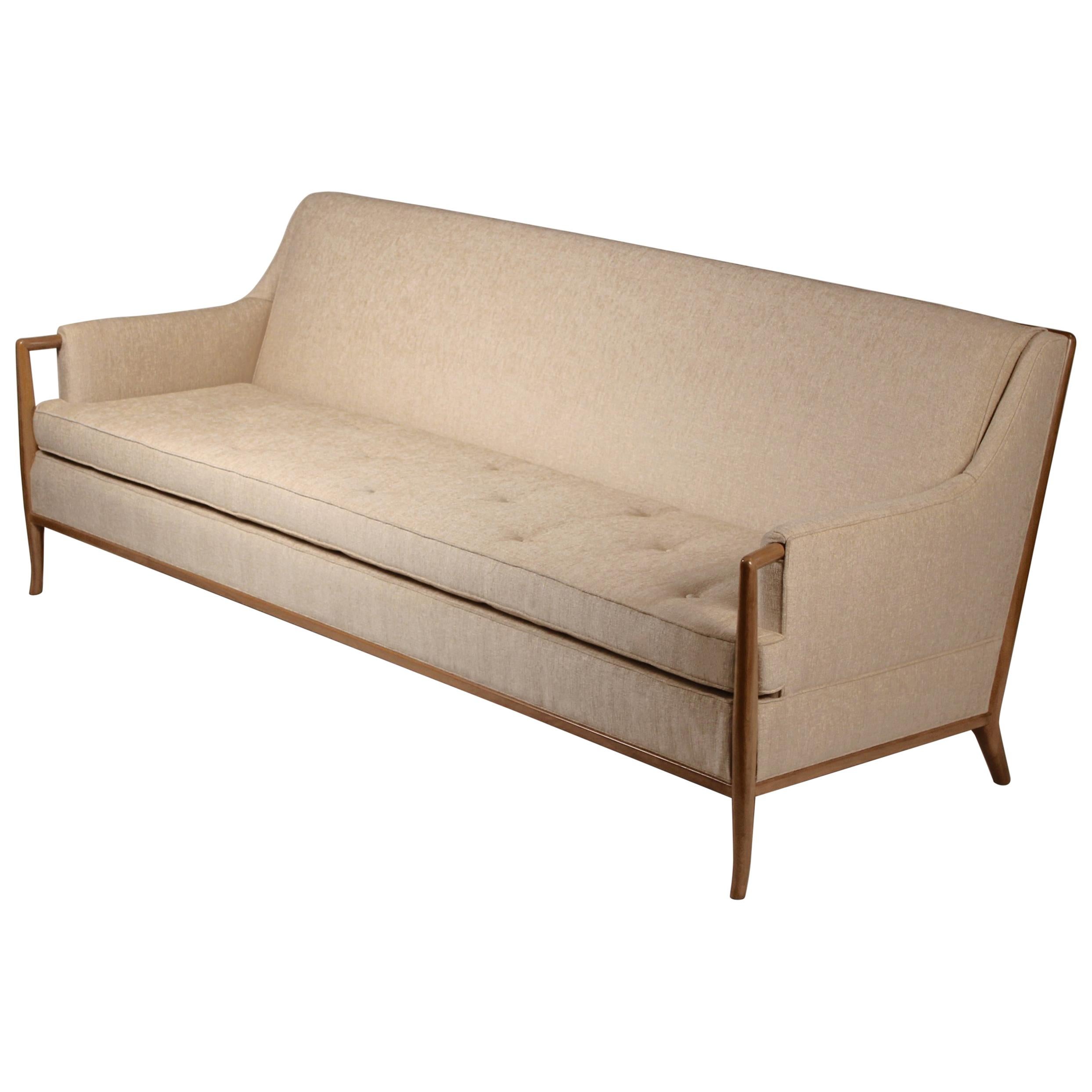 Beautiful Sofa designed by T.H. Robsjohn Gibbings for Widdicomb