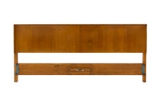 Robsjohn Gibbings Style Mid Century Cherry King Headboard