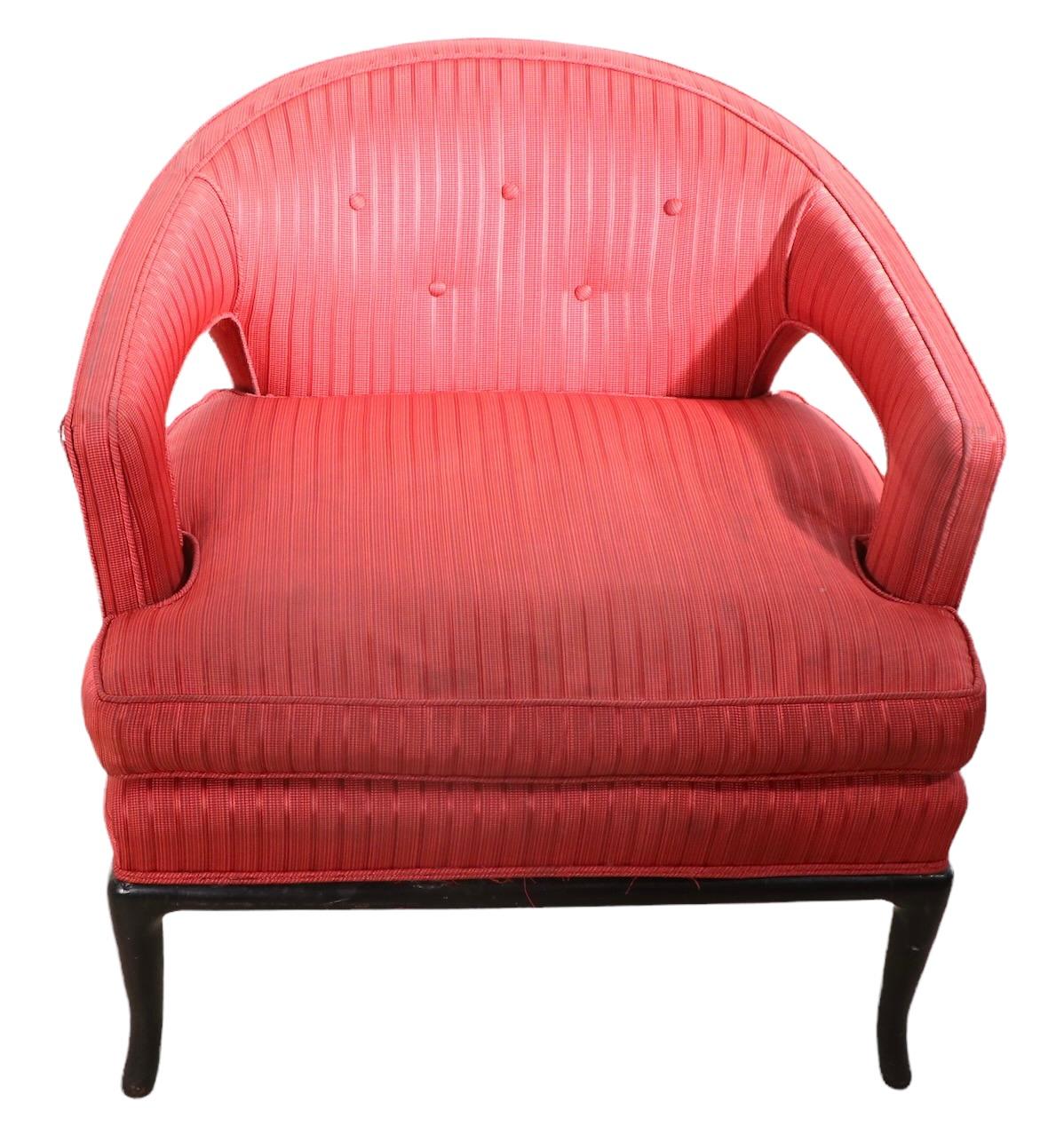 Mid-Century Modern Robsjohn Gibbings Widdicomb Lounge Chair  For Sale