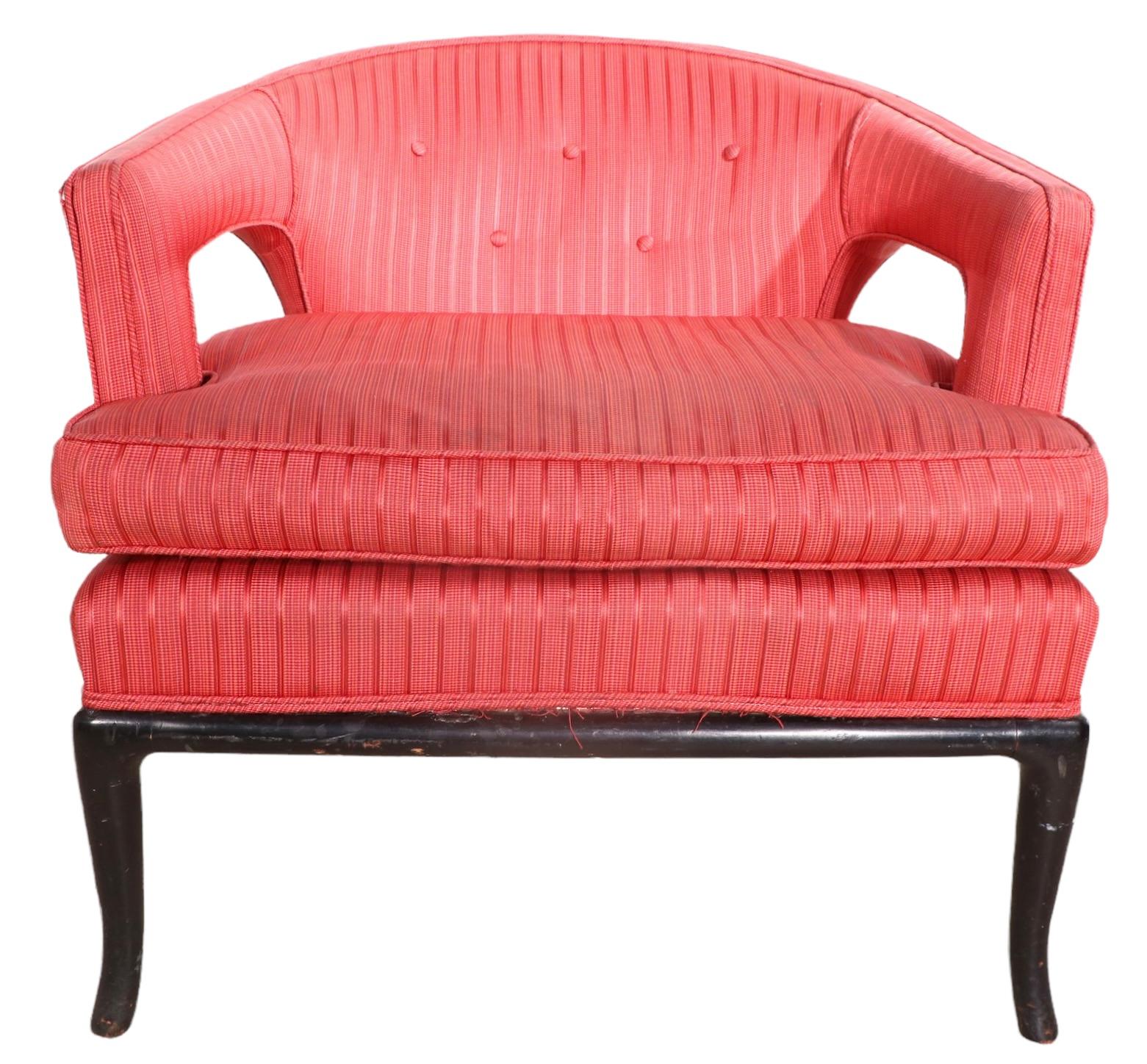 American Robsjohn Gibbings Widdicomb Lounge Chair  For Sale