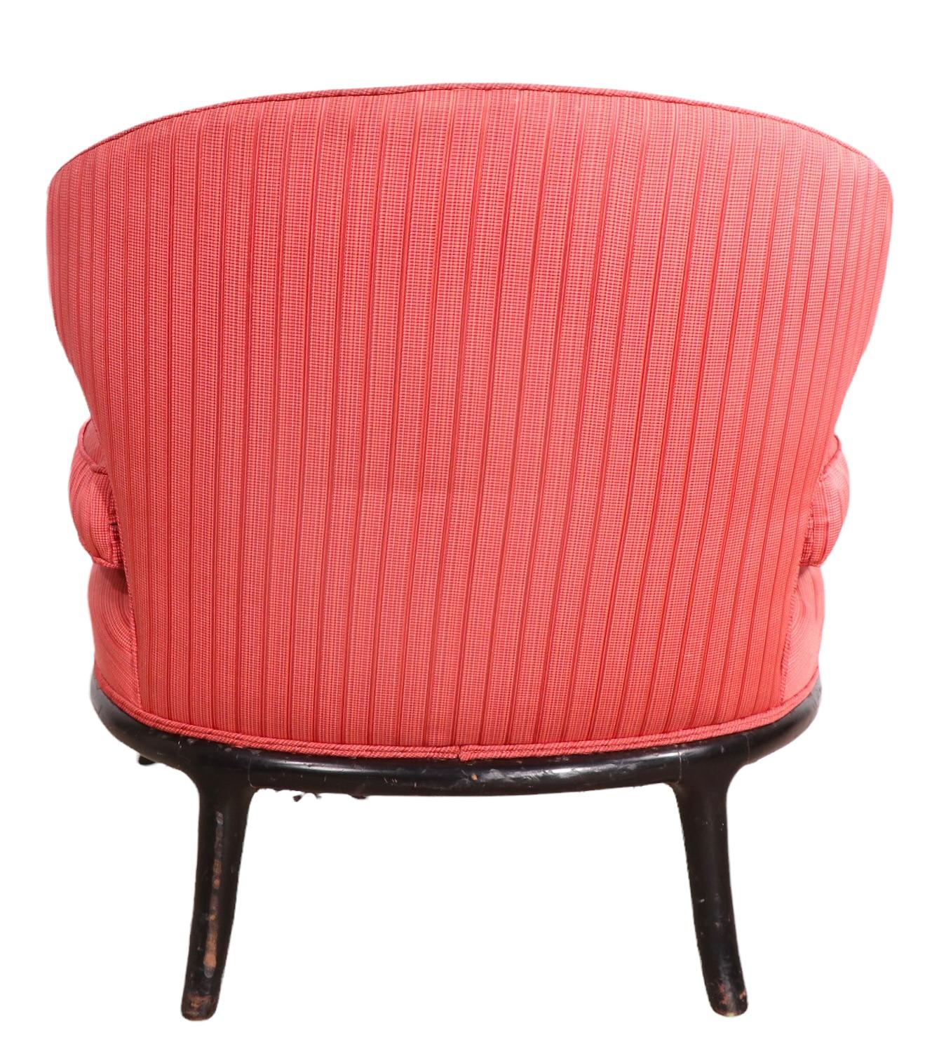 Robsjohn Gibbings Widdicomb Lounge Chair  In Good Condition In New York, NY