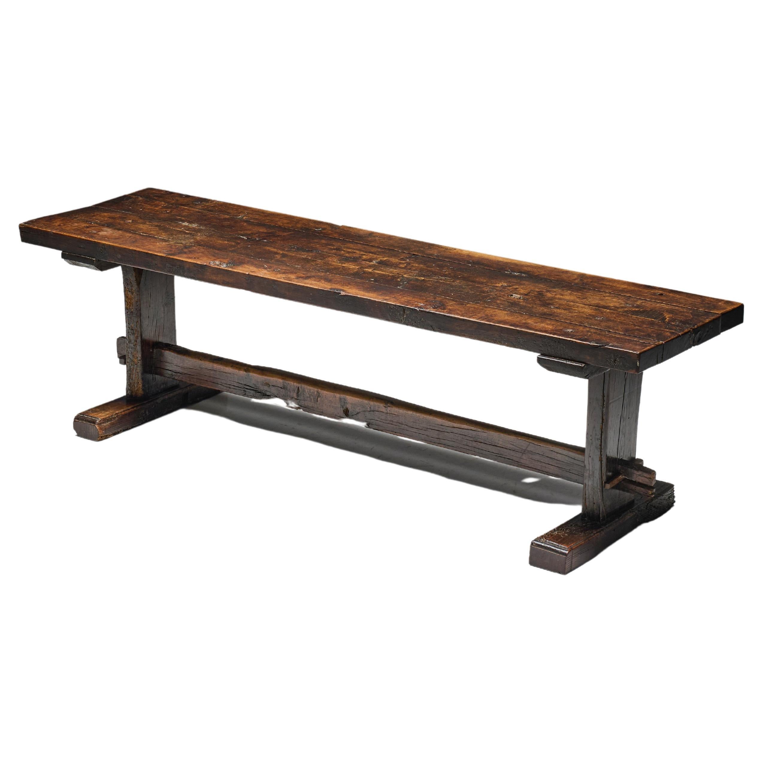 Table de ferme populaire Robust Travail, France, 19e siècle