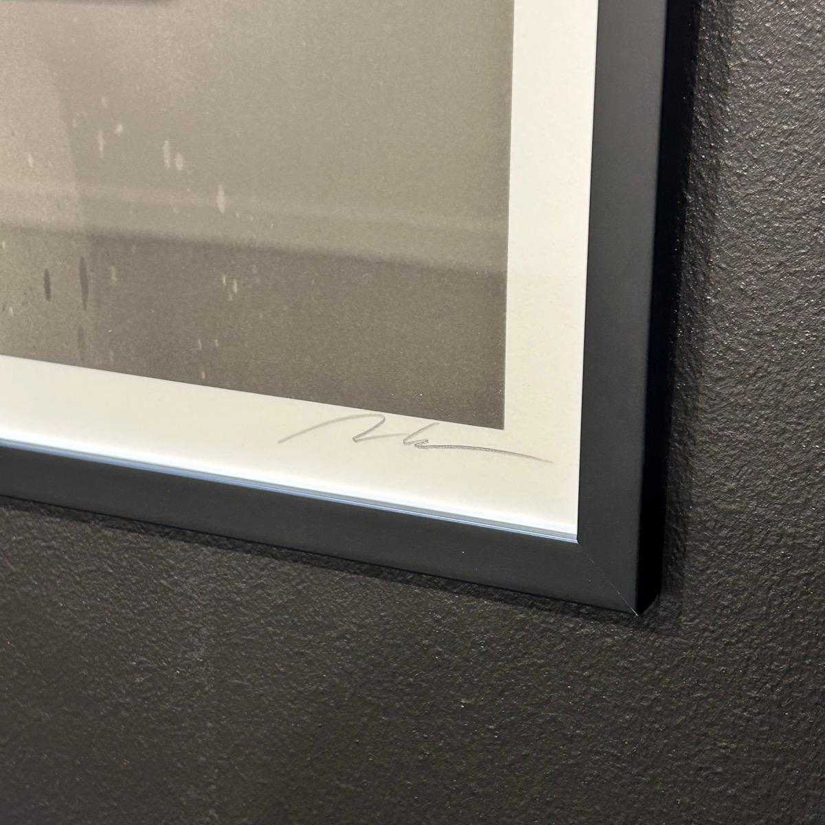Roby Dwi Antono, Okta, 2022

24-layer screen-print with curable UV inks, printed on 410gsm Somerset Tub Sized Radiant White paper with black box frame

44 x 50 cm (17.32 x 19.69 in)

Hand-signed and numbered on the front

Limited edition 178 of
