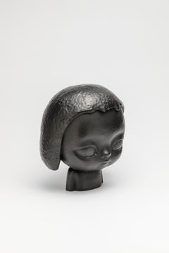 ROBY DWI ANTONO - SCULPTURE KIRA (BLACK). Édition limitée Contemporary Modernity