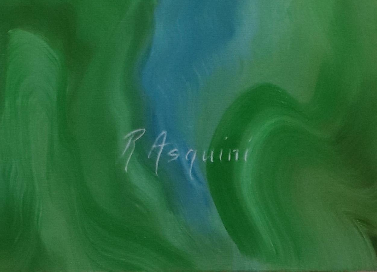 „Tidal Pool“ von Robyn Asquini, Original-Ölgemälde, weibliches Porträt im Angebot 3