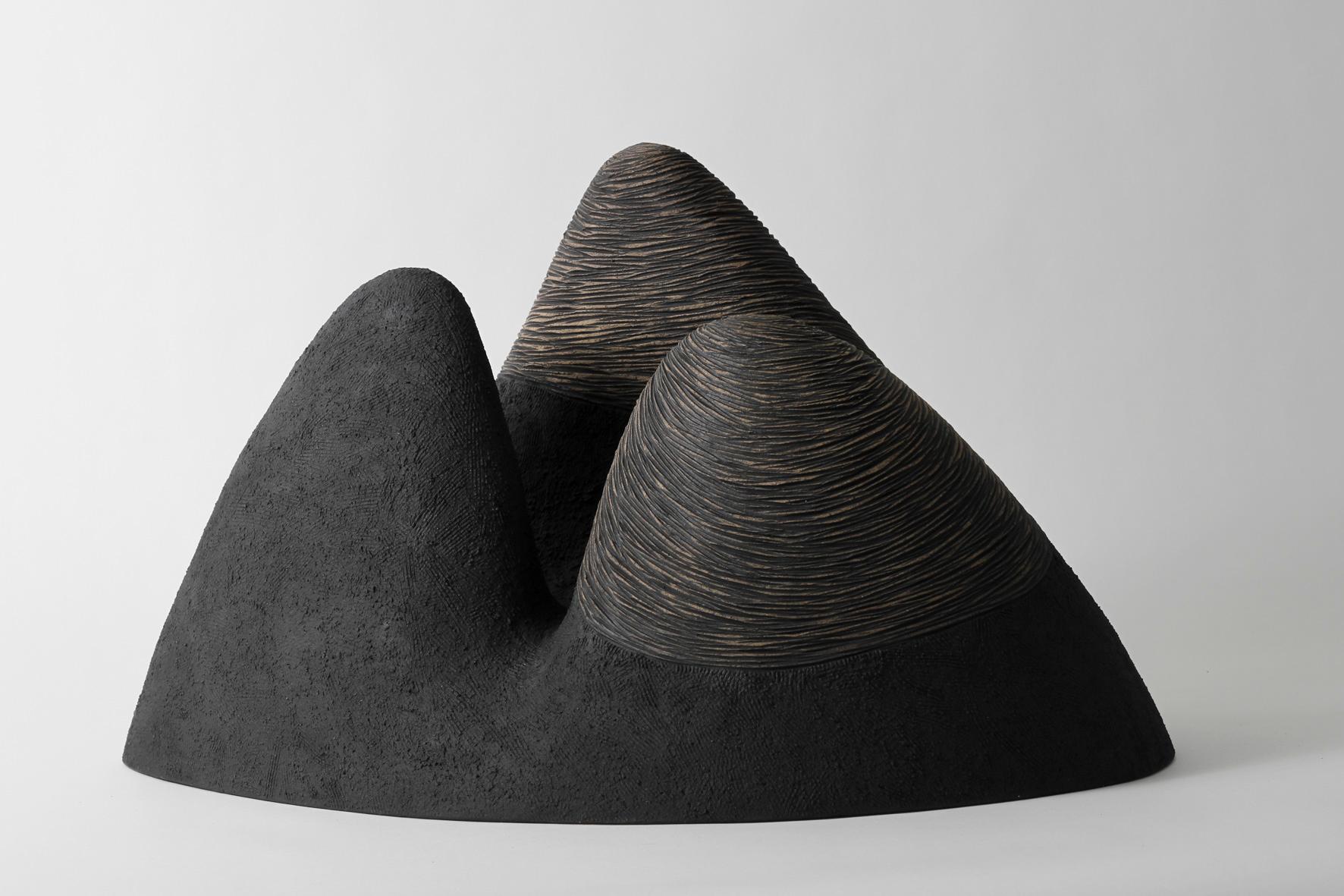 Original artwork by Robyn Campbell, Shadow Fall 11, is a hand-built ceramic sculpture, 28cm x 49cm x 27cm (d), 2023.

Simplicity, line, material, surface, and form are the focus of Robyn Campbell’s art practice. She uses various mediums including