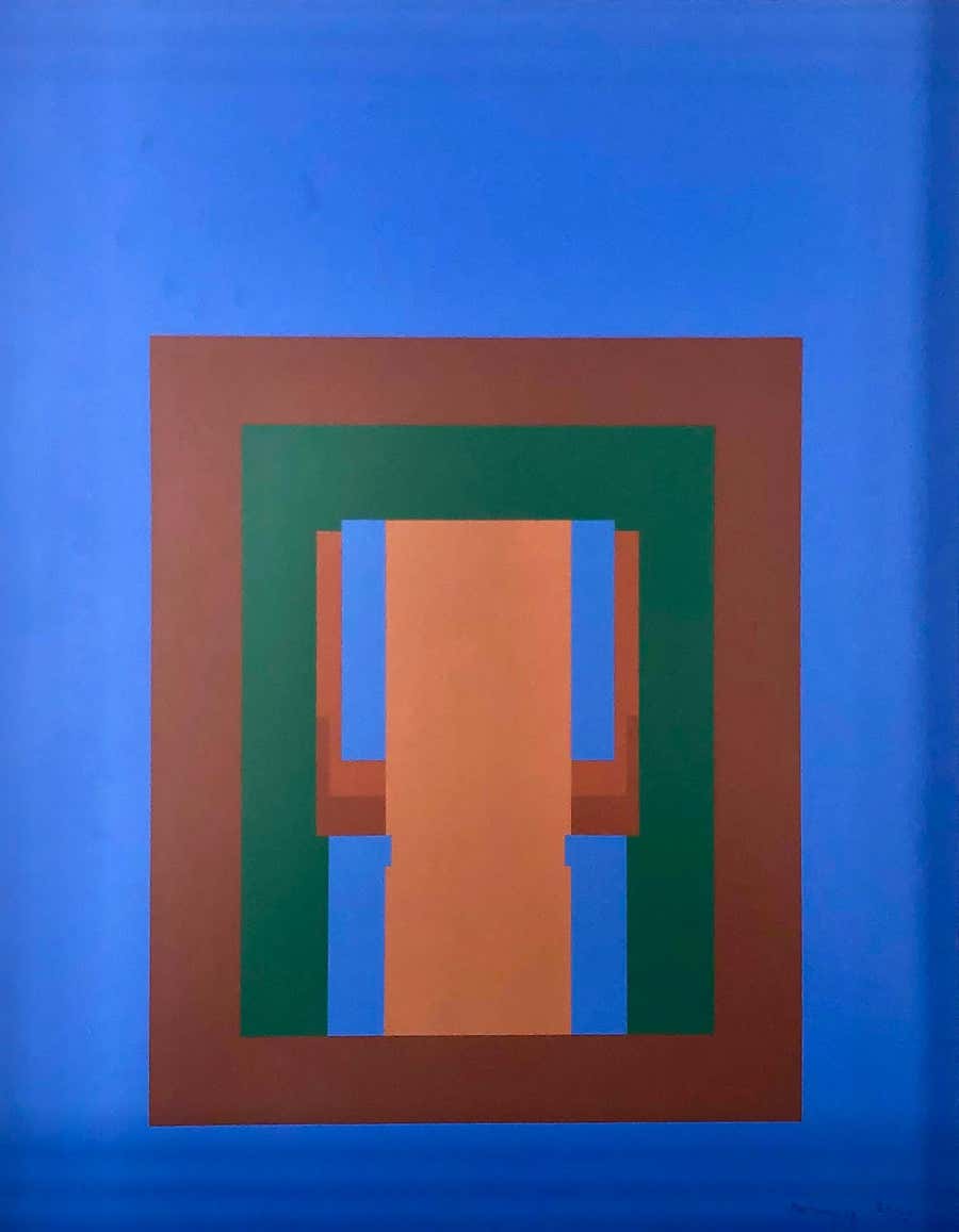 I (Royal), from The Paradise Suite by Robyn Denny, 1969