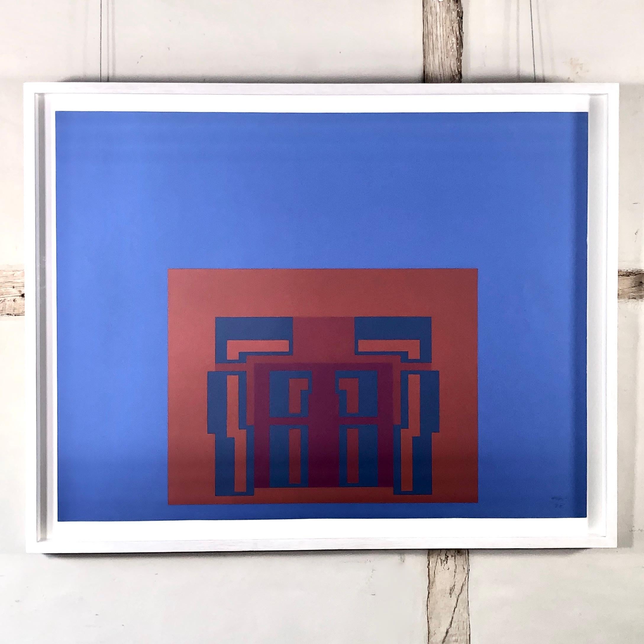 II (bleu), de la suite Paramount de Robyn Denny, 1969 en vente 1