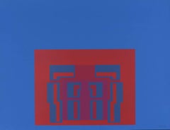 II (Blue), from The Paramount Suite by Robyn Denny, 1969