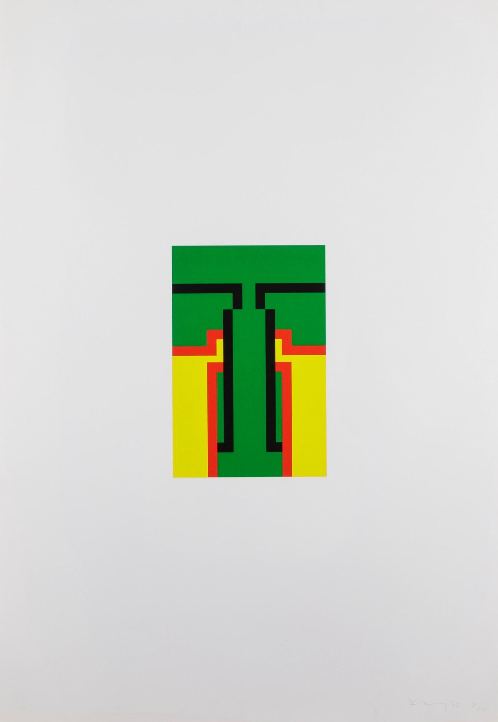 IV, from Thomas Suite by Robyn Denny, 1975