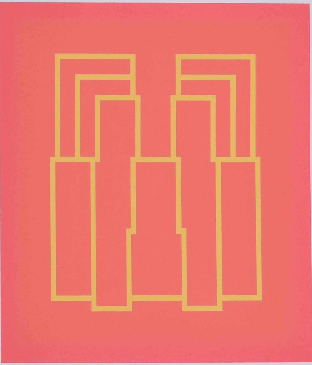 Ritratto Serie A (1), serigrafia di Robyn Denny in vendita 1