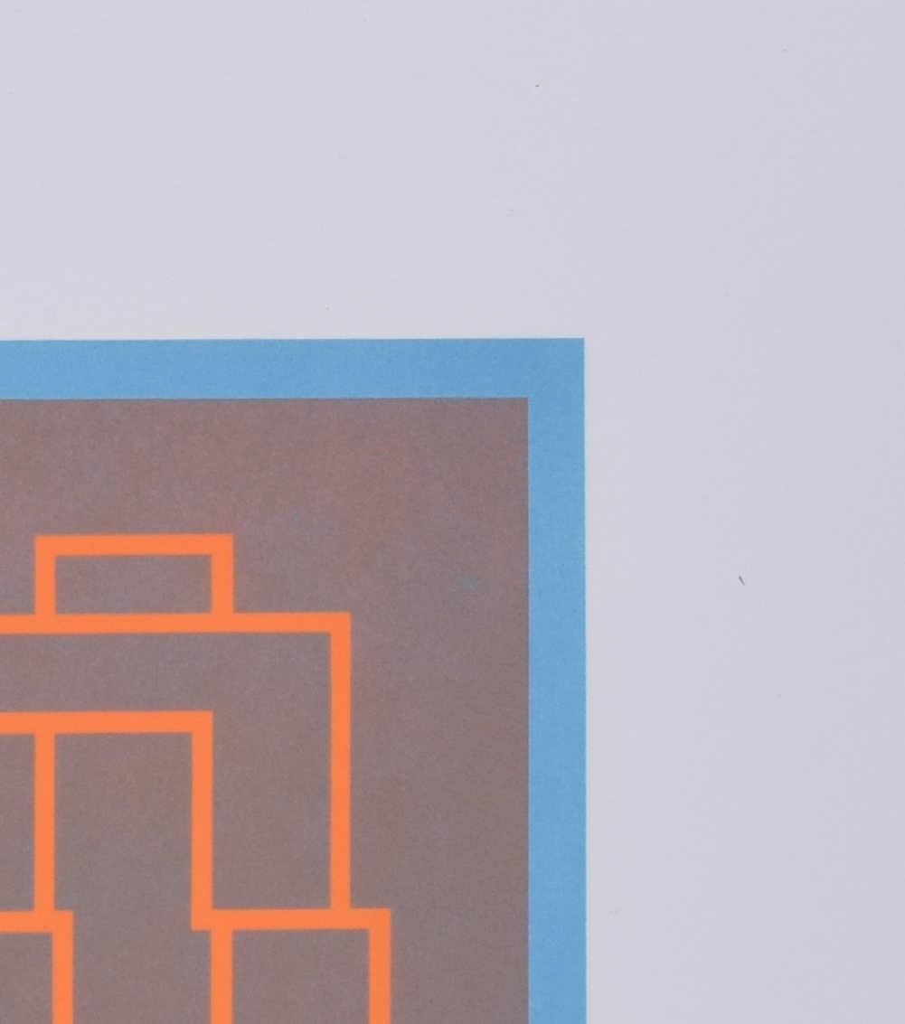 Ritratto Serie A (2), serigrafia di Robyn Denny in vendita 3