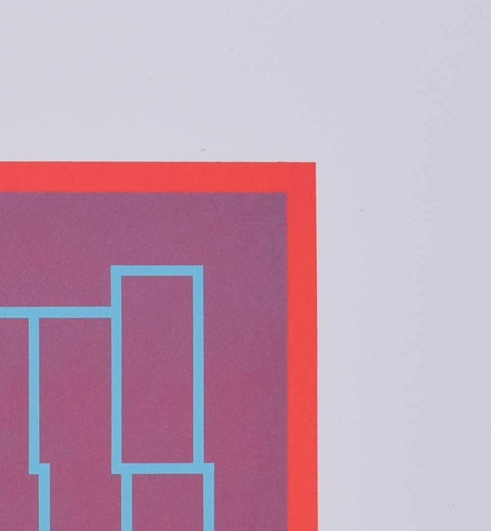 Portrait Series A (4), screenprint by Robyn Denny For Sale 3