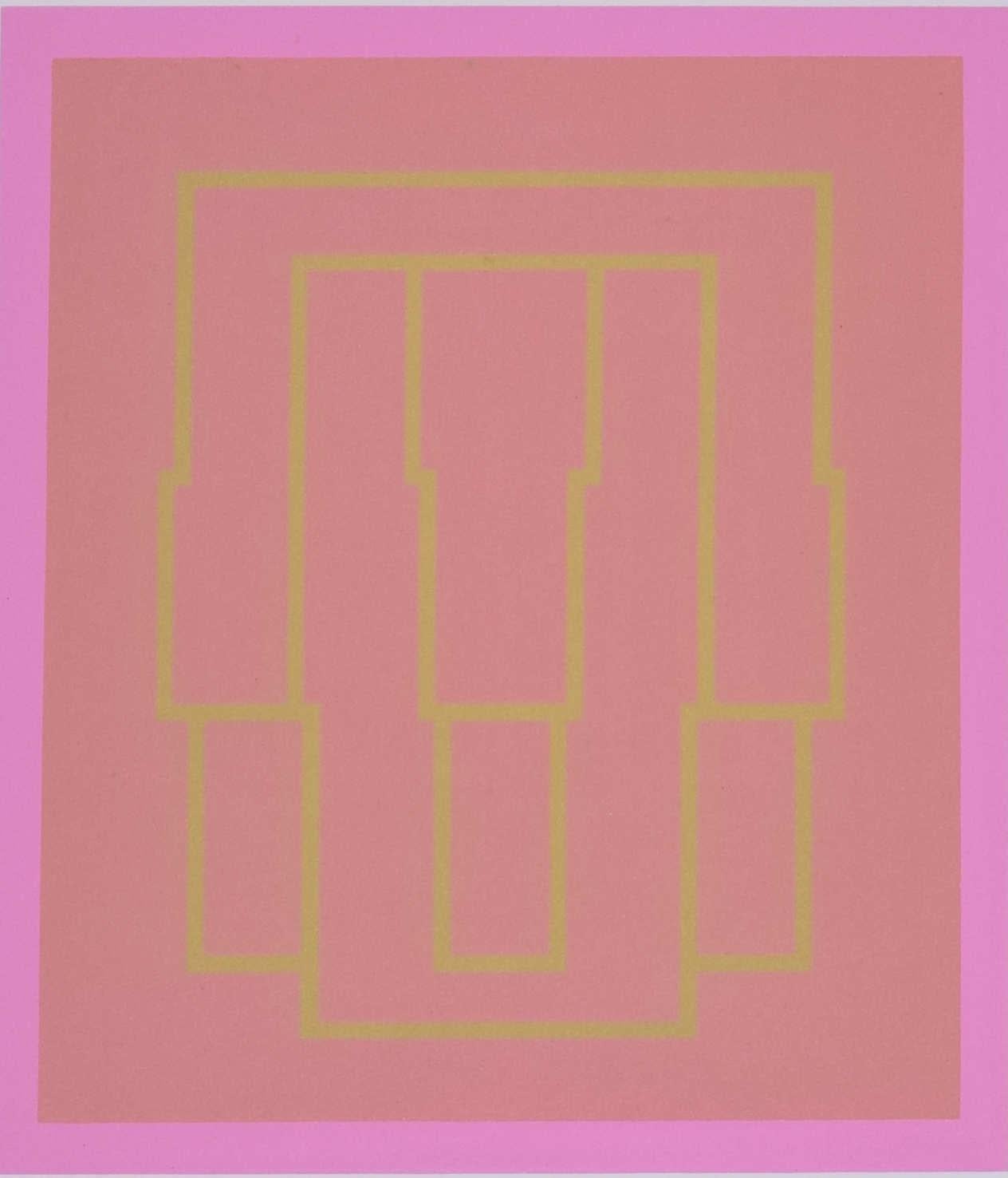 Portrait Series A (5), screenprint by Robyn Denny For Sale 1