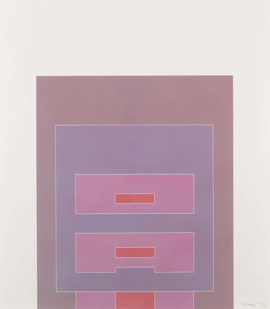 Untitled V, from Waddington Suite by Robyn Denny, 1968-9