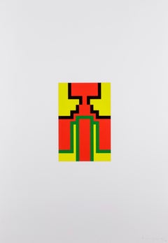 V, de la Suite Thomas de Robyn Denny, 1975