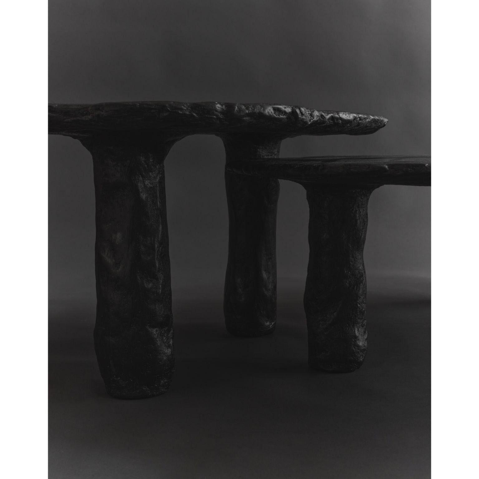 Roca Nested Coffee Tables by Ombia For Sale 1