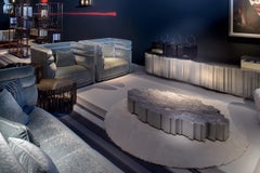 Roca Unido, Tavolo basso centrale con anima in marmo