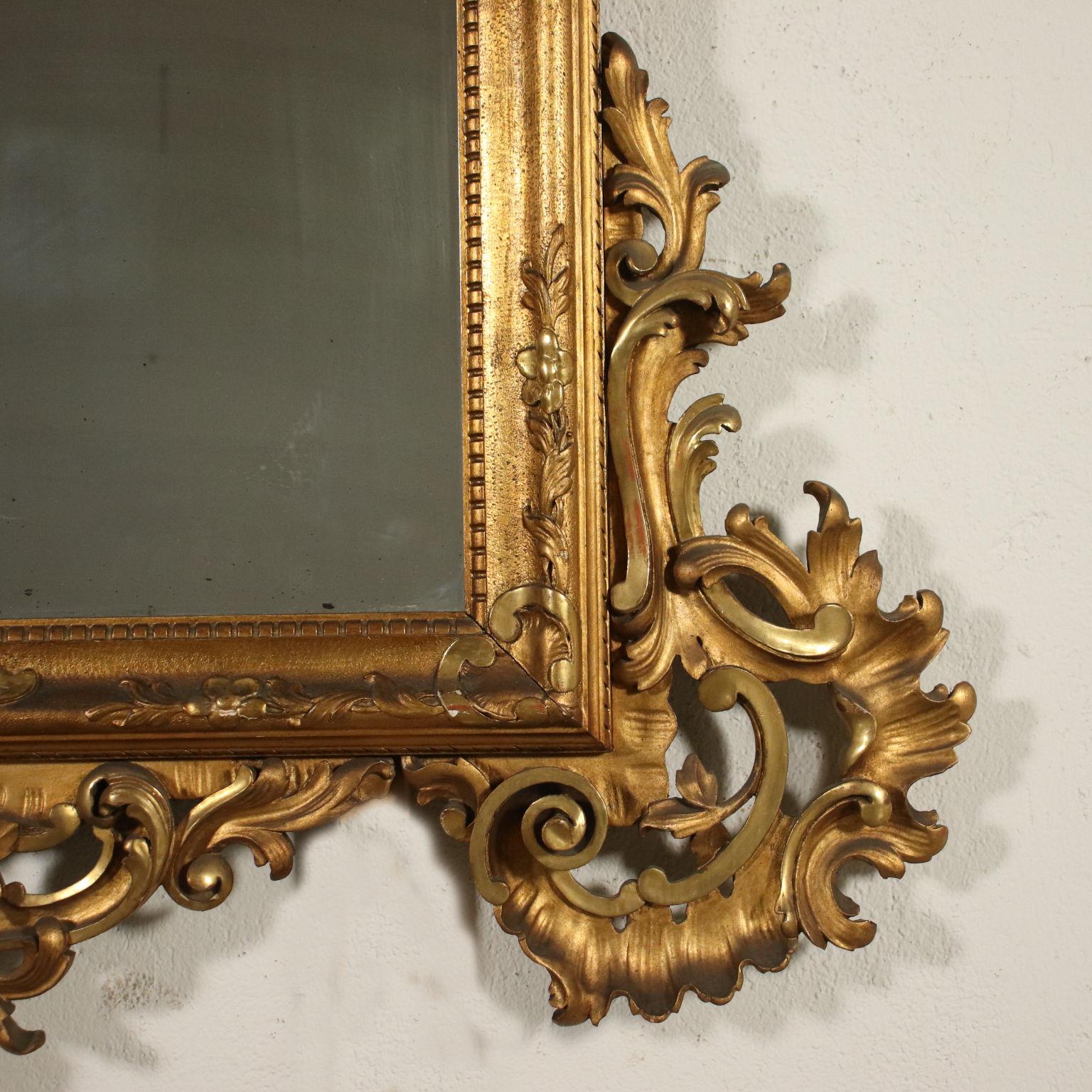 Rocaille Mirror, Italy, Late 19th Century 3
