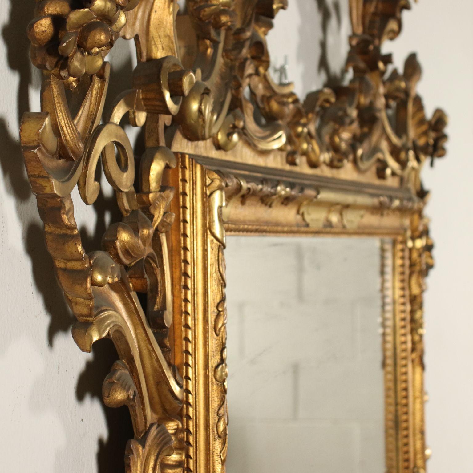Rocaille Mirror, Italy, Late 19th Century 5