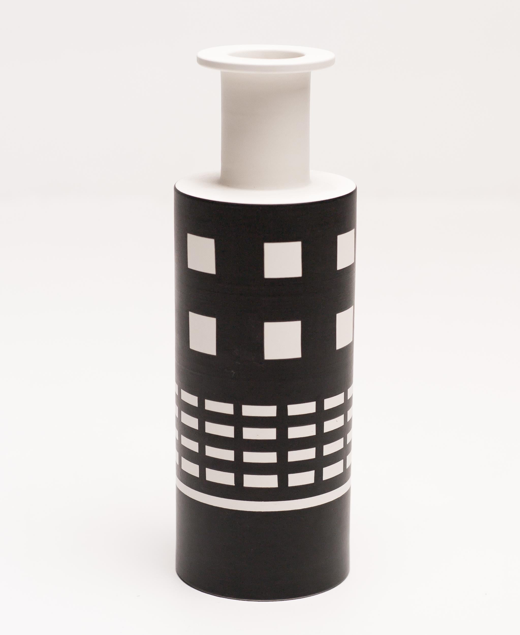 Post-Modern Rocchetto Ceramic Vase by Ettore Sottsass