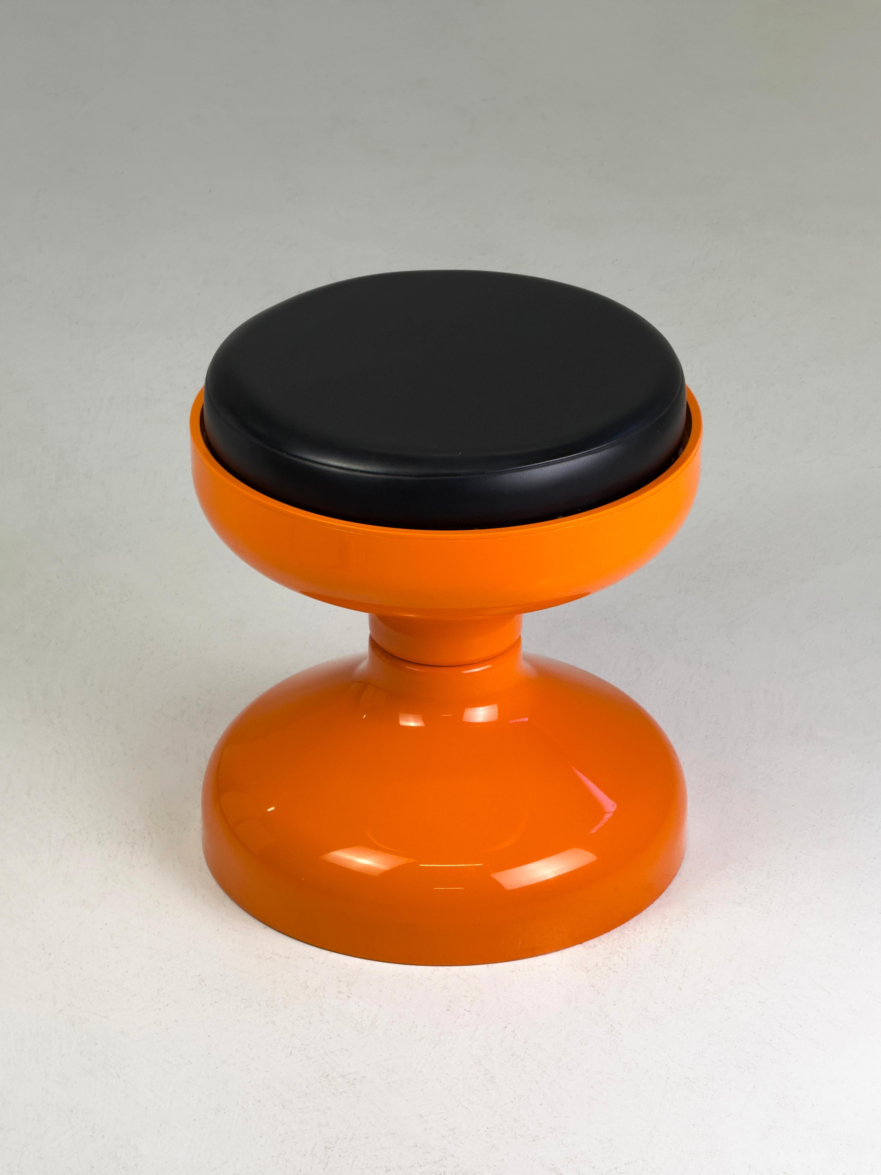 Mid-20th Century Rocchetto Stool designed  by Achille Castiglioni for Kartell, Italy, 1969 For Sale