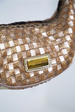 Rocco Barocco - Borsa vintage in tessuto scintillante