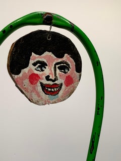 Ohne Titel ( Surrealistische figurale Skulptur aus Außenseiterkunst)