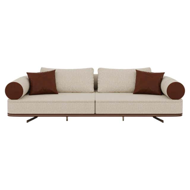 Paloma Sofa 280, Organic Modern, Flexib Velvet, by Mehmet OREL for ...