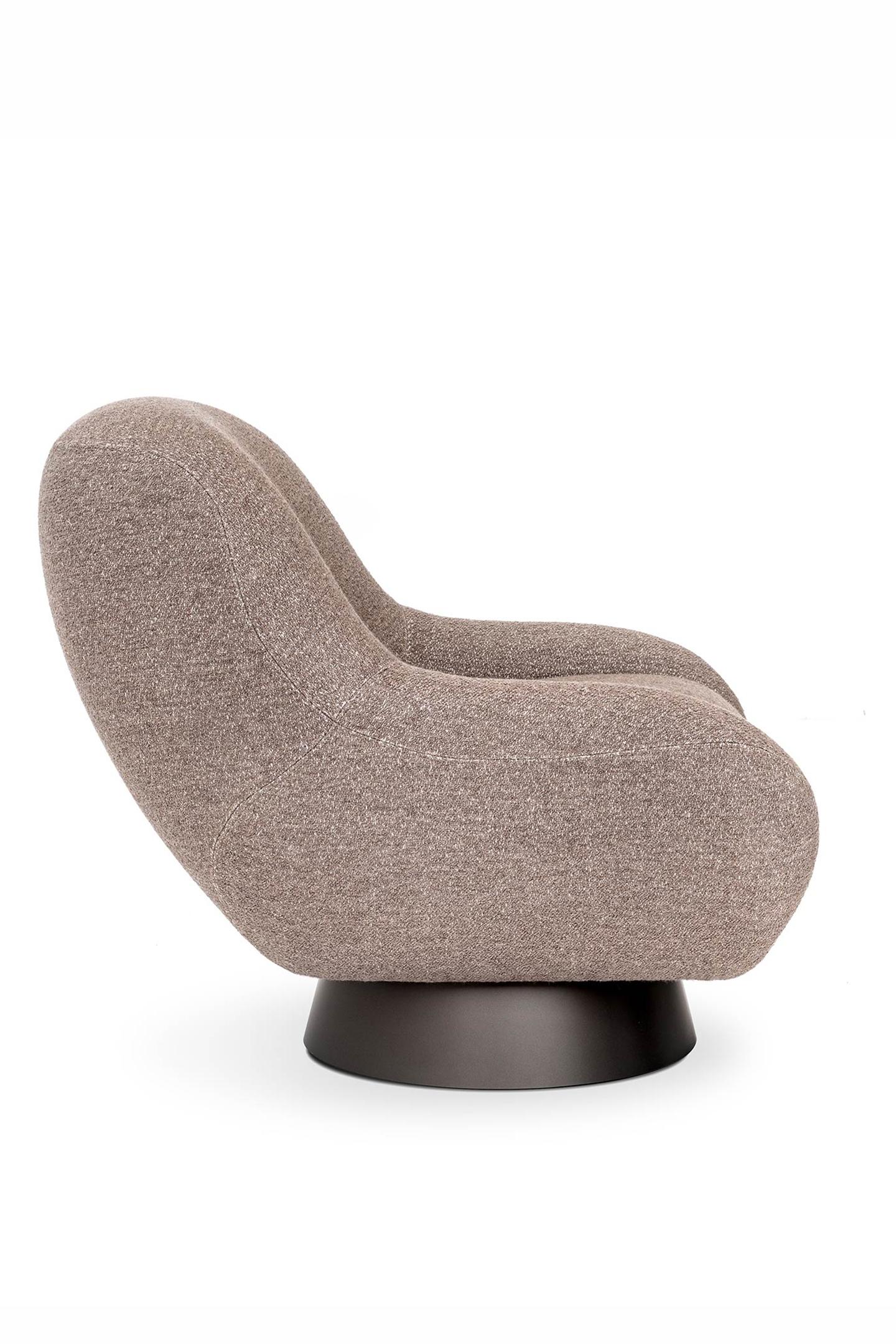 italien Fauteuil pivotant Rocco en vente