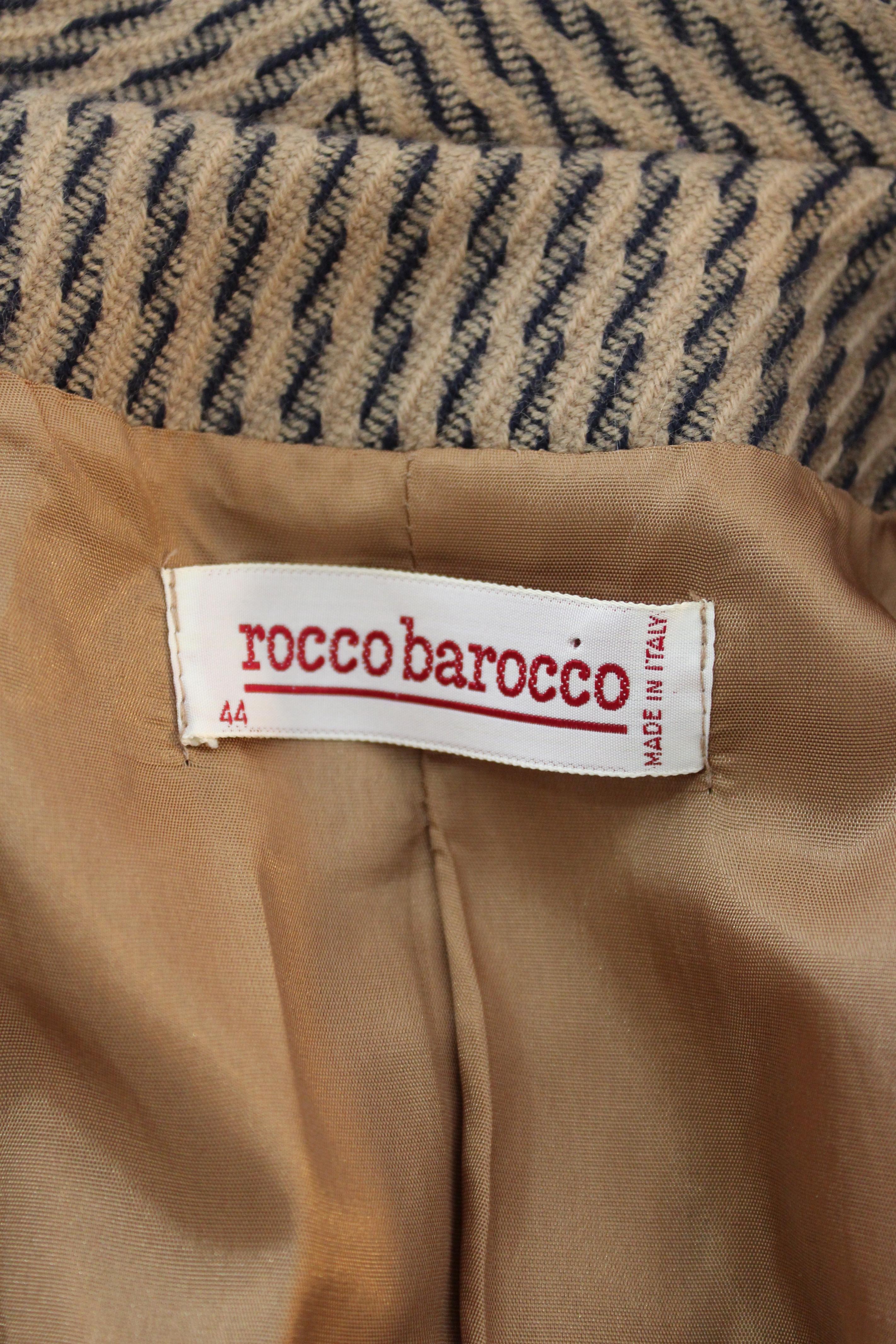 Roccobarocco Beige Suit Skirt 3