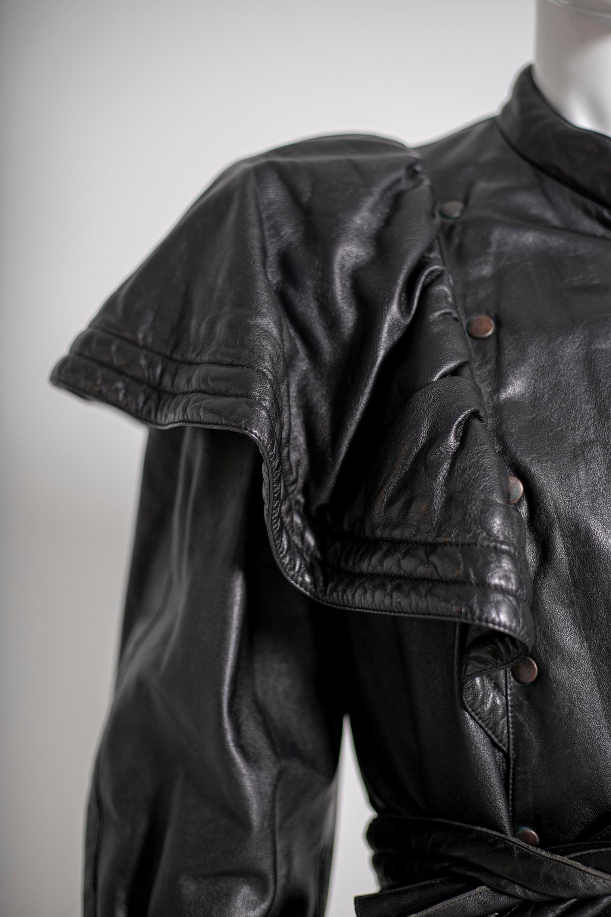 roccobarocco leather jackets