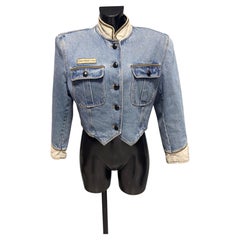 Chaqueta vaquera Roccobarocco años 80, excelente estado